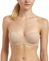 Bali Women's Concealers Convertible Strapless Underwire Bra,Nude,32B