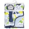 Carter's Velour Sherpa Blanket with Rattle, Lion