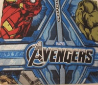 Marvel THE AVENGERS Full Size 4 Piece Sheets Set Cotton Rich Marvel THE AVENGERS Full Size 4 Piece Sheets Set Cotton Rich