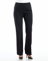THE LOOKYoked waistband with hook-and-bar closeFront zipperStraight-leg silhouetteTHE FITRise, about 9½Inseam, about 33THE MATERIAL98% wool/2% elastaneCARE & ORIGINDry cleanImported