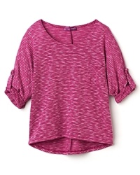 Aqua Girls' Roll Cuff Sleeve Pocket Sweater - Sizes S-XL Aqua Girls' Roll Cuff Sleeve Pocket Sweater - Sizes S-XL