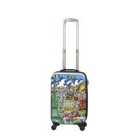 Fazzino Collection by Heys USA 22 Polycarbonate Carry On Spinner in Paris La Joie De Vie Fazzino Collection by Heys USA 22 Polycarbonate Carry On Spinner in Paris La Joie De Vie
