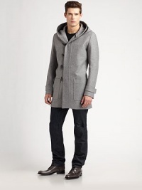Fine Italian craftsmanship and style in dark-washed denim with a straight-leg fit that dresses up or down with ease. Five-pocket style Inseam, about 36 Cotton Dry clean Imported Fine Italian craftsmanship and style in dark-washed denim with a straight-leg fit that dresses up or down with ease. Five-pocket style Inseam, about 36 Cotton Dry clean Imported
