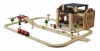 PlanToys Road & Rail Railway Station Play Set