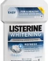 Listerine Whitening Pre-Brush Rinse, Clean Mint, 32 Ounce (1 quart)