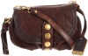 Frye Elaine Vintage Cross Body,Dark Brown,One Size