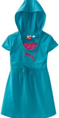 Puma - Kids Girls 2-6X Little Dress, Blue, 6X Puma - Kids Girls 2-6X Little Dress, Blue, 6X