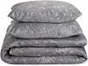 White Label by Calvin Klein Lilacs Comforter Set, King, Stone