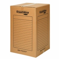 Bankers Box SmoothMove Dish Box With Double Wall Construction, 18 x 18 x 28 Inches, 4 Pack (7711101) Bankers Box SmoothMove Dish Box With Double Wall Construction, 18 x 18 x 28 Inches, 4 Pack (7711101)