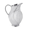 Shaped by hand of durable recycled aluminum, this striking pitcher from Mariposa is detailed with a softly textured finish and beaded edges for a look that's at once organic and refined.