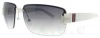 New Gucci 2851/S 0SR Palladium White Frame/Gray Gradient Lens 61mm Sunglasses