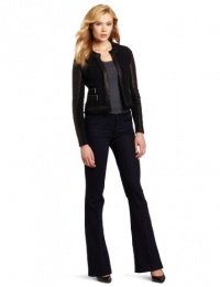 Rebecca Taylor Women's Tweed Jacket, Black, 2 Rebecca Taylor Women's Tweed Jacket, Black, 2