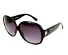 Just Cavalli JC342S/S 01B Black Oversized Round Sunglasses