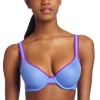 On Gossamer Women's Mesh Contour Bra, Summer Sky/Concord Grape, 34C