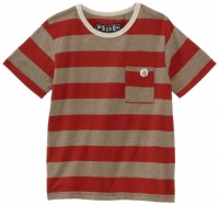 Volcom Boys 2-7 Othercircle Crew Tee, Orange Red, Medium Volcom Boys 2-7 Othercircle Crew Tee, Orange Red, Medium