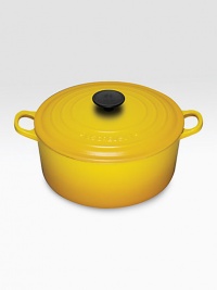 Crafted from heavy stoneware, Le Creuset cookware is the ultimate ingredient for chefs and home cooks worldwide. With its recessed-edge lid, this enameled cast iron oven masters slow cooking, evenly distributing and retaining heat. Crafted from heavy stoneware, Le Creuset cookware is the ultimate ingredient for chefs and home cooks worldwide. With its recessed-edge lid, this enameled cast iron oven masters slow cooking, evenly distributing and retaining heat.