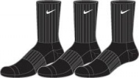 Nike SX3574 Performance Moisture Wicking Socks - 3 Pair Nike SX3574 Performance Moisture Wicking Socks - 3 Pair