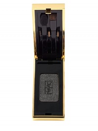 YSL introduces Ombre Solo. Easy to apply, with a silky soft and rich texture, the colour remains vibrant and pure for hours. Blending is effortless; colour and intensity are easy to adjust to your desired concentration. Set in a luxurious gold compact, this eye shadow allows for easy application with both a sponge tip and a brush applicator. A soft and long-lasting eye colour for a truly professional result. YSL introduces Ombre Solo. Easy to apply, with a silky soft and rich texture, the colour remains vibrant and pure for hours. Blending is effortless; colour and intensity are easy to adjust to your desired concentration. Set in a luxurious gold compact, this eye shadow allows for easy application with both a sponge tip and a brush applicator. A soft and long-lasting eye colour for a truly professional result.
