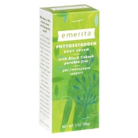Emerita Phytoestrogen Body Cream with Black Cohosh, 2-Ounce Tube Emerita Phytoestrogen Body Cream with Black Cohosh, 2-Ounce Tube