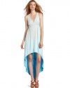 Gypsy 05 Women's Zoel Hi-Lo Hem Long Dress, Sky, Small