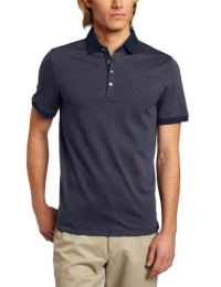 Calvin Klein Sportswear Men's Short Sleeve Yarn Dye Waffle Polo Calvin Klein Sportswear Men's Short Sleeve Yarn Dye Waffle Polo
