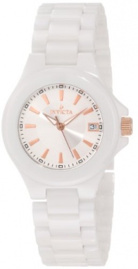 Invicta Women's 12539 Ceramics Silver Dial White Ceramic Watch Invicta Women's 12539 Ceramics Silver Dial White Ceramic Watch