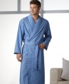 Relaxed and refined, nothing ushers in a laid back weekend like this classic robe.