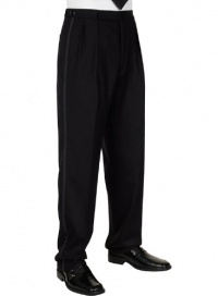 Polo Ralph Lauren Wool Cashmere Black Tuxedo Pants