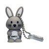 EMTEC M321 Animal Series 4 GB USB 2.0 Flash Drive, Bunny (EKMMD4GM321)
