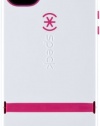 Speck Products CandyShell Flip Case for iPhone 4/4S - 1 Pack - Carrying Case - Retail Packaging - White/Raspberry