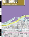 Streetwise Chicago Map - Laminated City Center Street Map of Chicago, Illinois - Folding pocket size travel map with CTA, Metra map  (Streetwise Maps)