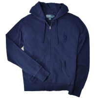 Polo Ralph Lauren Big Pony Full-zip Mesh Hoodie Polo Ralph Lauren Big Pony Full-zip Mesh Hoodie