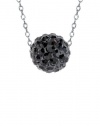 Authentic Black Diamond Color Crystals , Includes Sterling Silver Chain 18 Inches Rolo. Now At Our Lowest Price Ever but Only for a Limited Time!