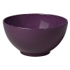 This serving bowl in a pretty Plum is handcrafted in Germany from high fired ceramic earthenware that is dishwasher safe. Mix and match with other Waechtersbach colors to make a table all your own.