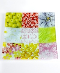 Vibrant fruit and flowers on this Pear Delight platter garnish the main course or your favorite party fare with lasting freshness. From Prima Designs' collection of serveware and serving dishes. (Clearance) Vibrant fruit and flowers on this Pear Delight platter garnish the main course or your favorite party fare with lasting freshness. From Prima Designs' collection of serveware and serving dishes. (Clearance)