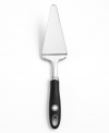 Every good dinner ends with great pie. Serve up a slice of what they've been dreaming of with this attractive stainless steel pie server. The easy grip handle provides a comfort grip for dishing out the dessert of their dreams.