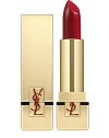 Rouge Pur Couture is high fashion lipstick for women who speak YSL. Yves Saint Laurent introduces the new generation of emblematic colors: orange, red and fuchsia in a collection of vivacious lipsticks.This luminous satin texture is presented in a modern golden case for the ultimate in luxury. SPF 15 protects the lips while hydrospheres and natural extracts provide all-day comfort & hydration. Available in a range of beautiful shades for lips that speak YSL.