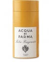 Luxurious formula leaves skin soothed and lightly scented with the spicy notes of Colonia. 3.5 oz. 