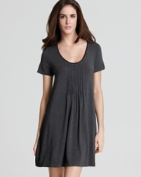 Sleep with ease in this sassy short sleeve lounge tee from DKNY. Sleep with ease in this sassy short sleeve lounge tee from DKNY.
