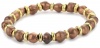 Vanessa Mooney Savanna Copper African Bicone and Gold Heishi Bracelet