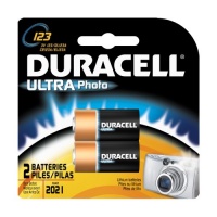 Duracell Ultra Photo 123 3v Batteries 2 Count (Packaging May Vary)