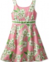 Lilly Pulitzer Girls 7-16 Mini Gosling Dress, Pretty Pink Tootie, 10