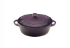 Le Creuset Stoneware 12-Ounce Mini Oval Cocotte, Cassis