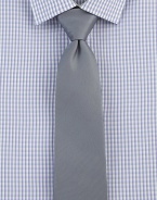 Subtle asymmetrical stripes cascade across this classic Italian silk tie. SilkDry cleanMade in Italy