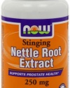 Now Foods Nettle Root Extractract 250mg, Veg-capsules, 90-Count