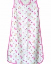 aden + anais Slumber Muslin Sleeping Bag Single Layer, Princess Posie - Butterfly, X-Large