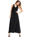 Calvin Klein's latest maxi dress is easily elegant with its drawstring drop-waist.