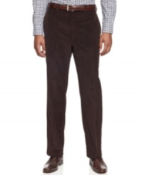 Classic corduroy. Harken back to old-school sophistication with these corduroy pants from Lauren by Ralph Lauren. Classic corduroy. Harken back to old-school sophistication with these corduroy pants from Lauren by Ralph Lauren.