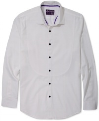 This dressy long sleeve button down from American Rag is an instant classic. This dressy long sleeve button down from American Rag is an instant classic.