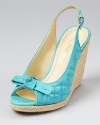 In candy colors that look good enough to eat, Enzo Angiolini's Irista espadrille offers sweet style for summer scorchers.